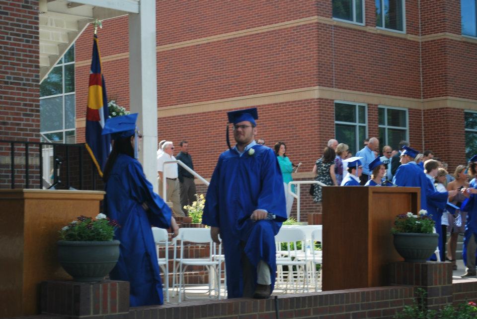 Doni at Graduation